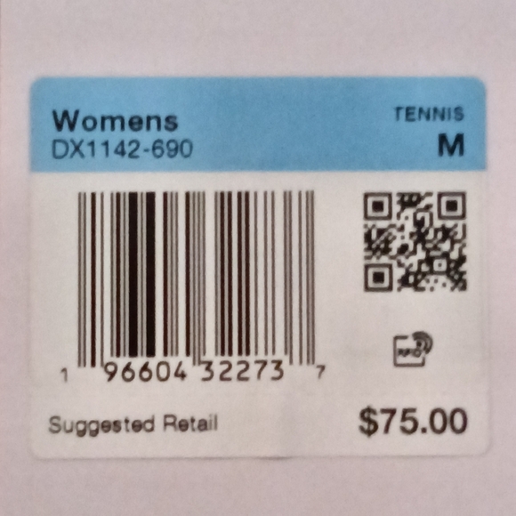 Nike Court Club Printed Tennis Skort Pink White Size Medium - Picture 10 of 14